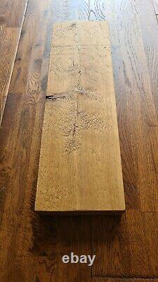 12cm/10cm Curved Rustic Floating Shelf, Radiator Shelf, Handmade Solid Wood