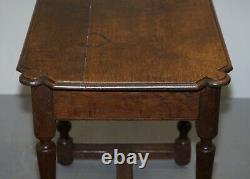18th Century Dutch Oak Occasional Side Table With Single Drawer Lovely Timber