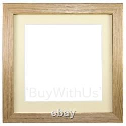 3D Box Frame Range Picture Photo Frame Display, Various Sizes Front Mount