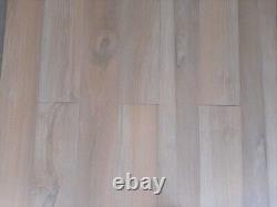 50 sqm Anti-slip Cream/ Brown Oak Wood Effect Porcelain Tiles Joblot 90x16cm