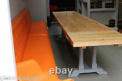 8,10,12,14,16+seater, Extending, Solid Oak, Monks Refectory Dining Table, M-t-M