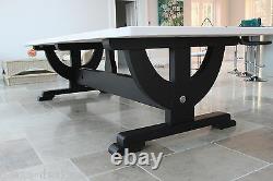 8,10,12 seater Large Shabby Country Painted Table, Queen Post End