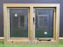 Air Dried Solid Oak Barn Window 1200mm x 900mm Green Oak Timber Frame Cottage
