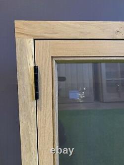 Air Dried Solid Oak Barn Window 900mm x 900mm Green Oak Timber Frame Building