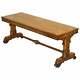 Antique Howard & Son's Pollard Oak Refectory Dining Serving Table Fully Stamped