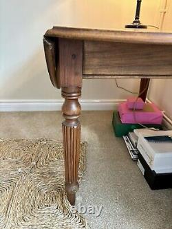 Antique Solid Oak Kitchen/dining/hallway Gateleg Table