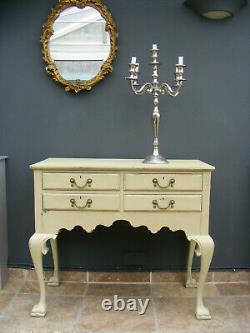 Antique style shabby chic hall / dressing table / desk / sideboard / cabinet