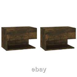 Bedside Cabinet Floating Wall Mounted Bedroom Table Drawer Shelf Nightstand