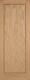 Branded Inlay 1 Panel Pre-finished Oak Veneer Internal Door Various Sizes