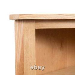 Corner Shelf 59x36x100 cm Solid Oak Wood vidaXL