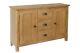 Country Oak Large Sideboard / Solid Wood 2 Door 3 Drawer Cupboard Cabinet Unit