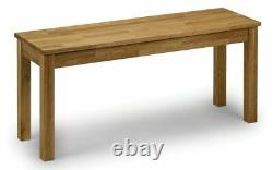 Coxmoor Oiled Solid Oak Rectangular Table with 2 Benches