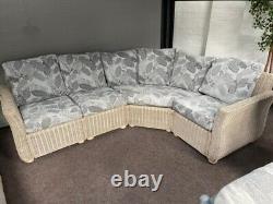 Desser Cane Rattan Corsica Ex Display 4 Piece Corner Sofa (RRP £2,600.00)