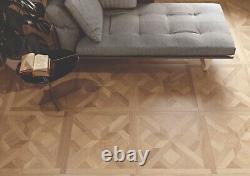 Diamond Weave Parquet Style Wood Effect Porcelain Wall & Floor Tile