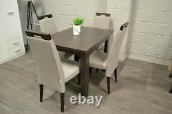 Dining Set! Small Extending Dining Table & 4 Chairs For All Rooms! Arte2