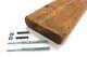 English Oak Floating Shelf Chunky Reclaimed Rustic Style Solid Wood 19.5cm Deep