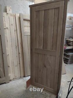 External Suffolk Twin Panelled Solid OAK door and frame BARGAIN PRICE