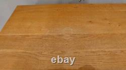 Extra Large Sideboard / Solid Oak 4 Drawer 4 Door Sideboard Storage Cabinet