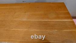 Extra Large Sideboard / Solid Oak 4 Drawer 4 Door Sideboard Storage Cabinet