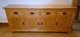 Extra Large Solid Oak Sideboard. 4 Drawer 4 Door. Great Condition