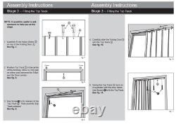 Folding Door White PVC Internal Concertina Accordion Doors Oak Effect