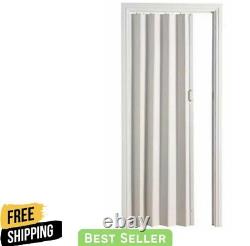 Folding Door White PVC Internal Concertina Accordion Doors Oak Effect, NEW UK