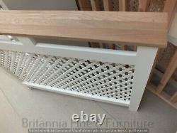 Hampshire 3' Painted Radiator Cover Solid Pine Solid Oak Hand Made Various Sizes