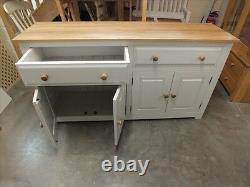 Hampshire Painted 4 Door 2 Drawer Sideboard /solid Pine Solid Oak Ivory