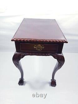 Hand Curved Library / Side / Hall Table 19th Century