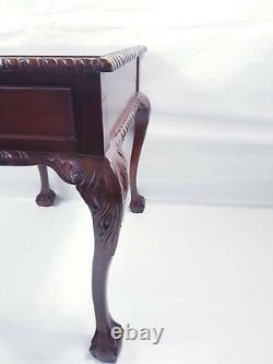 Hand Curved Library / Side / Hall Table 19th Century