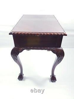 Hand Curved Library / Side / Hall Table 19th Century