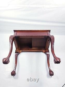 Hand Curved Library / Side / Hall Table 19th Century