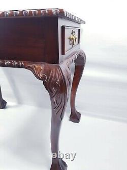 Hand Curved Library / Side / Hall Table 19th Century