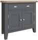Hartwell Moonlight Dark Grey Small Sideboard /modern Painted Cabinet Unit