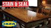 How I Stain U0026 Seal A Table Ikea Or Any Table