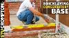 How To Lay Bricks Conservatory Base Bricklaying Tutorial