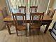 Indian Solid Oak Table & 6 Chairs