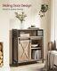 Industrial Storage Cabinet Small Sideboard Vintage Console Table Cupboard
