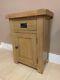 Kingsford Oak Small Cupboard / Rustic Side Table / Telephone Stand / Storage