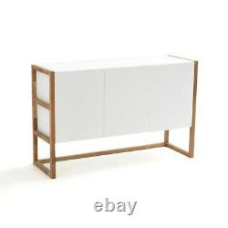 La Redoute Compo 3-Door Sideboard white & oak rrp £325 NOW £160 collect WF11 9HS