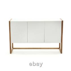 La Redoute Compo 3-Door Sideboard white & oak rrp £325 NOW £160 collect WF11 9HS