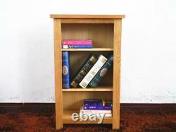 Light Oak Small Open Bookcase With 3 Blogs Oak Bookshelf Oak Storage Handmade