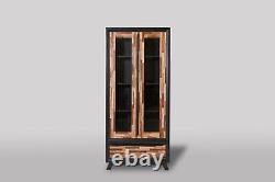 MASSIVE REDUCTION WAREHOUSE CLEARANCE!'SOLID WOOD' Large Display Cabinet