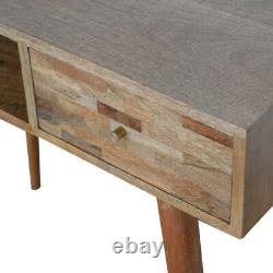 Mixed Oak-ish Writing Desk Solid Wood