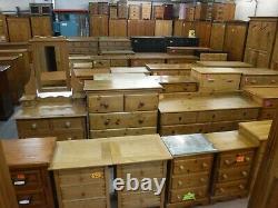 NEXT SOLID OAK WOOD WIDE 3 DRAWER SIDEBOARD H81 W150 D45cm- MORE ITEMS LISTED