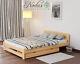 Nodax New Wooden Pine 4ft Small Double Bedframe/select Underbed Storage One