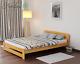 Nodax Pine Super King Size Bedframe 6ft Option With Under Bed Drawer One