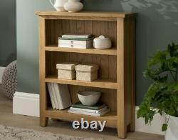 Nebraska Modern Oak Small Bookcase / Light Oak Living Room Storage / Bookshelf
