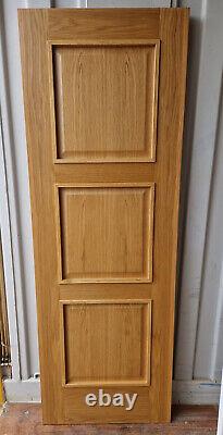 Oak Almeria 3 Panel Internal Door