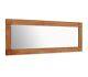 Oak Furniture Land Serena Natural Light Contemporary 1800mm X 600mm Wall Mirror